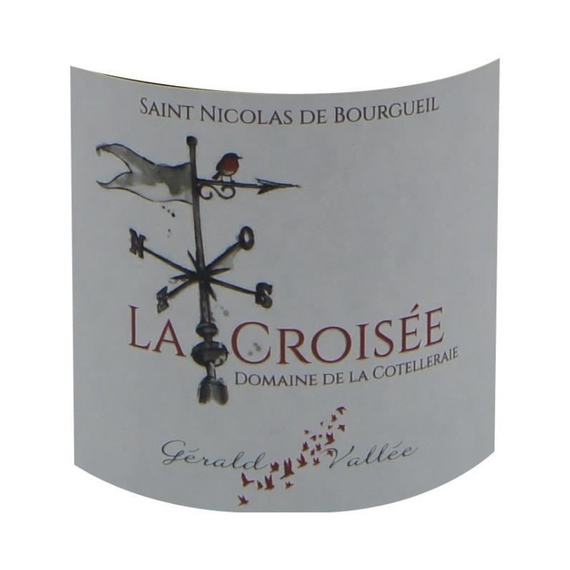 Domaine de la Cotelleraie Cuvée La Croisée 2022 Saint Nicolas de Bougeuil - Vin rouge de Loire - Bio