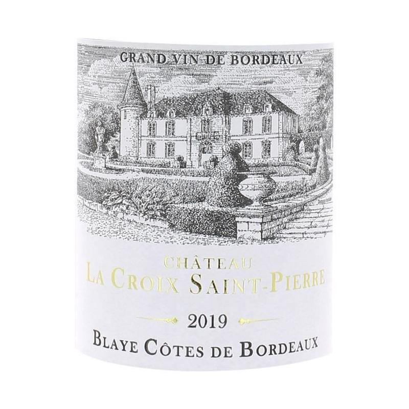 Château La Croix Saint-Pierre 2019 Blaye Côtes de Bordeaux - Vin rouge de Bordeaux