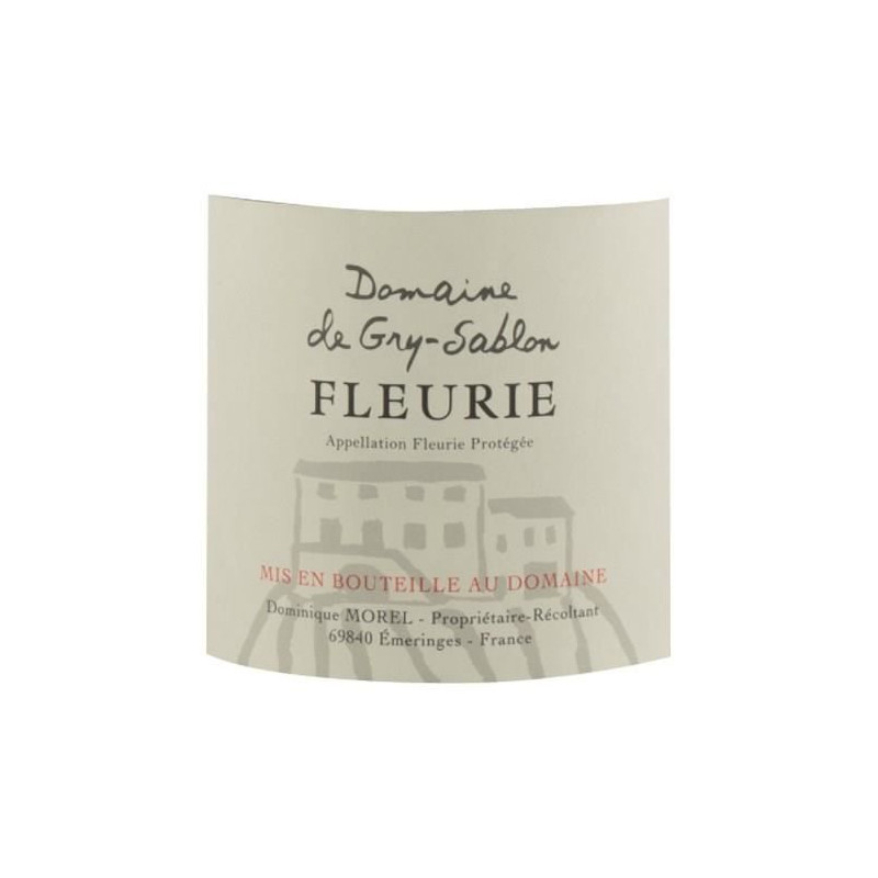 Domaine de Gry-Sablon Les Vieilles Vignes 2023 Fleurie - Vin rouge de Rhône