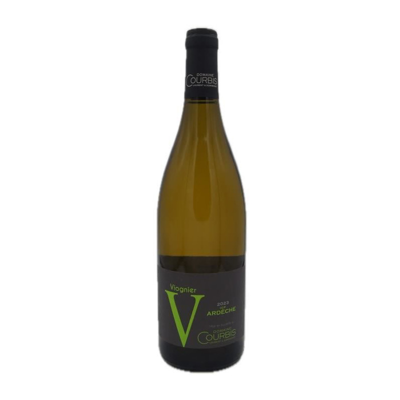 Domaine Courbis 2023 Ardeche Viognier - Vin blanc de la Vallée du Rhône