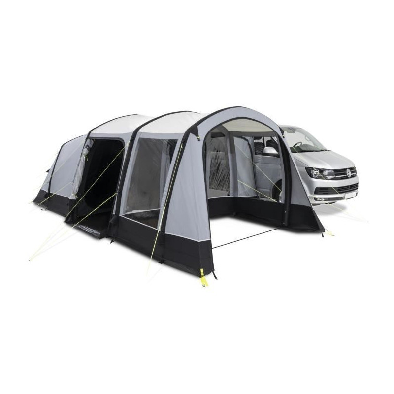 Auvent indépendant pour van - KAMPA - Touring Air TC RH - Tissu polycoton, grand espace de vie, porte moustiquaire, avancée go