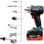 Perceuse-visseuse sans fil - METABO - BS 18 LTX BL Q I - 18 V - MetaBOX 145 L