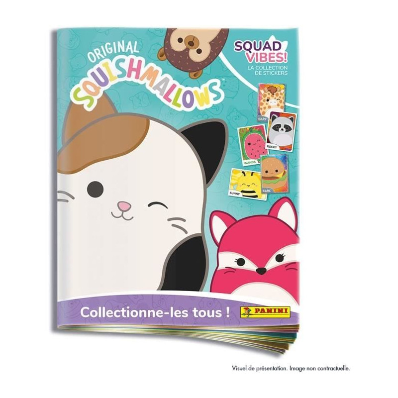 Album - PANINI - Squishmallows - 188 stickers et 40 pages