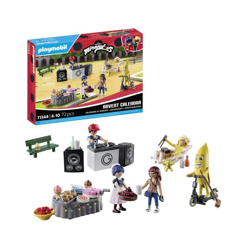 PLAYMOBIL - 71344 - Calendrier Av Miraculous