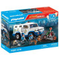 PLAYMOBIL - 71597 - Fourgon blindé convoyeurs