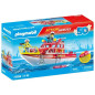 PLAYMOBIL - 71598 - Bateau sauvetage pompiers