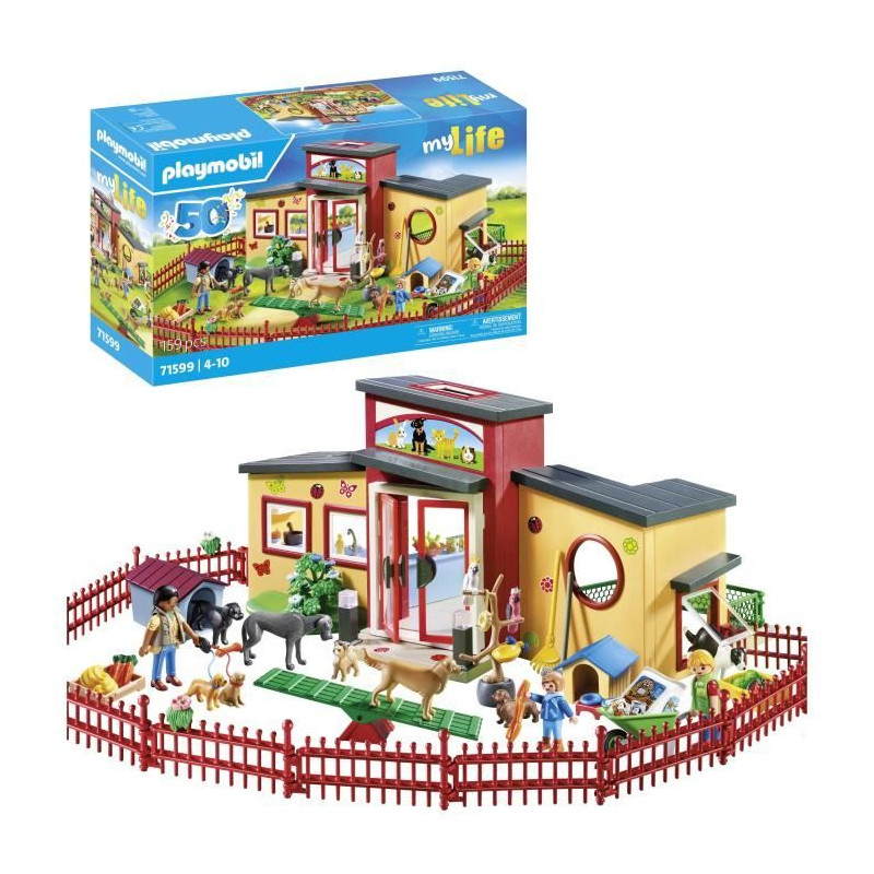 PLAYMOBIL - 71599 - Pension des animaux