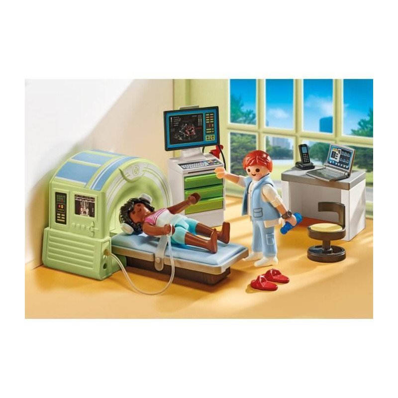 PLAYMOBIL - 71618 - Scanner médical patiente