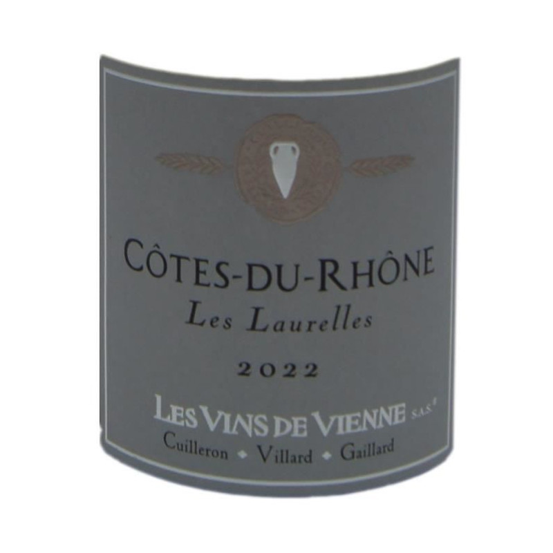 Vin de Vienne Cuvée Les Laurelles Amphore d'Argent 2022 Côtes du Rhône - Vin blanc de la Vallée du Rhône