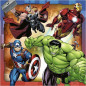 AVENGERS Puzzles 3x49 pieces - Les puissants Avengers - Ravensburger - Lot de puzzles enfant - Des 5 ans