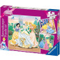 PRINCESSES DISNEY Puzzles 3x49 pieces - Reves de princesses - Ravensburger - Lot de puzzles enfant - Des 5 ans