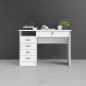 Bureau Student - Panneaux de particules - Blanc - L 109,3 x P 48,5 x H 75,6 cm - TVILUM