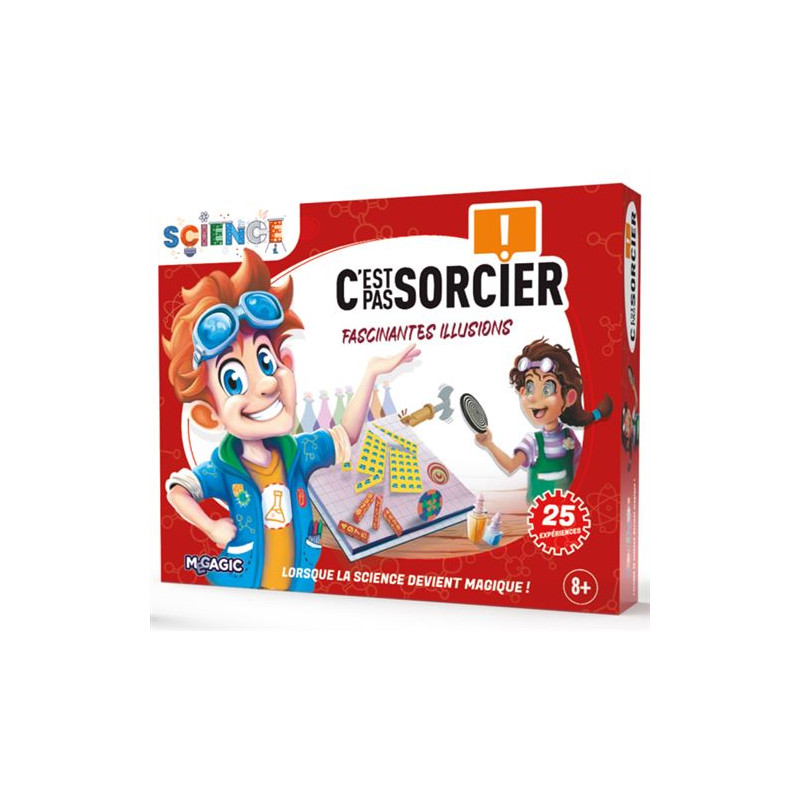 Jeu de sciences et d expérience Megagic C est pas sorcier Coffret Fascinantes expériences