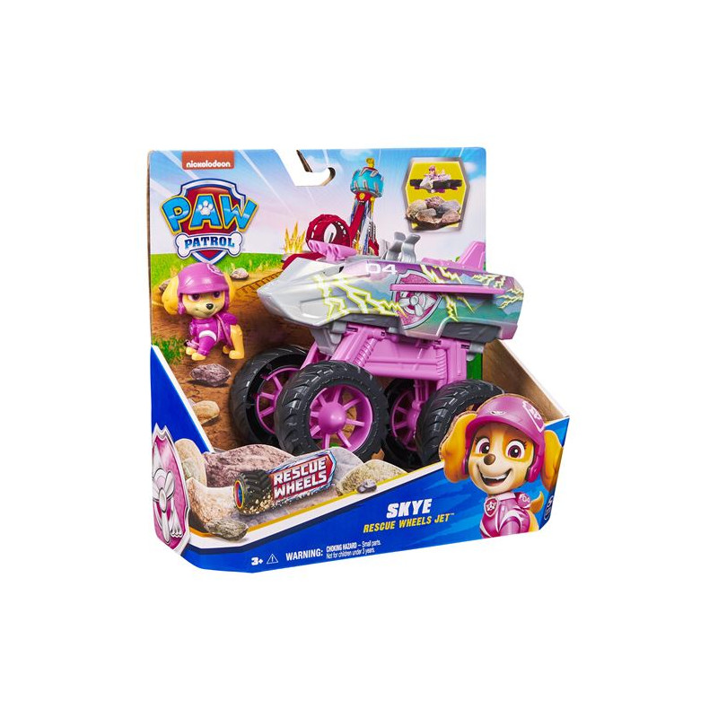 Véhicule et Figurine Paw Patrol Pat’Patrouille Rescue Wheels Stella