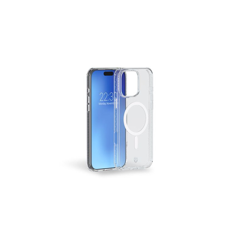 Coque Renforcée Forcecase compatible MagSafe pour iPhone 16 Pro Max Transparent