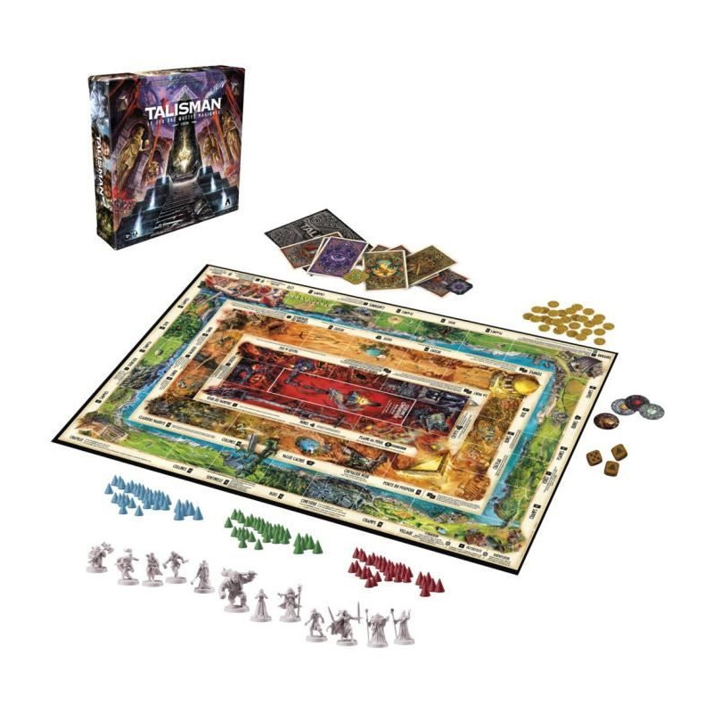 Talisman Le jeu des quetes magiques, 5e édition, Jeux de société de rôle, a partir de 14 ans