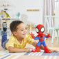 Spidey danse et rampe, peluche interactive avec musique et sons, jouets de super-héros a partir de 3 ans, Spidey et ses Amis E