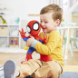 Spidey danse et rampe, peluche interactive avec musique et sons, jouets de super-héros a partir de 3 ans, Spidey et ses Amis E