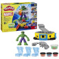 Play-Doh Marvel, coffret Hulk Écrase tout avec pâte a modeler