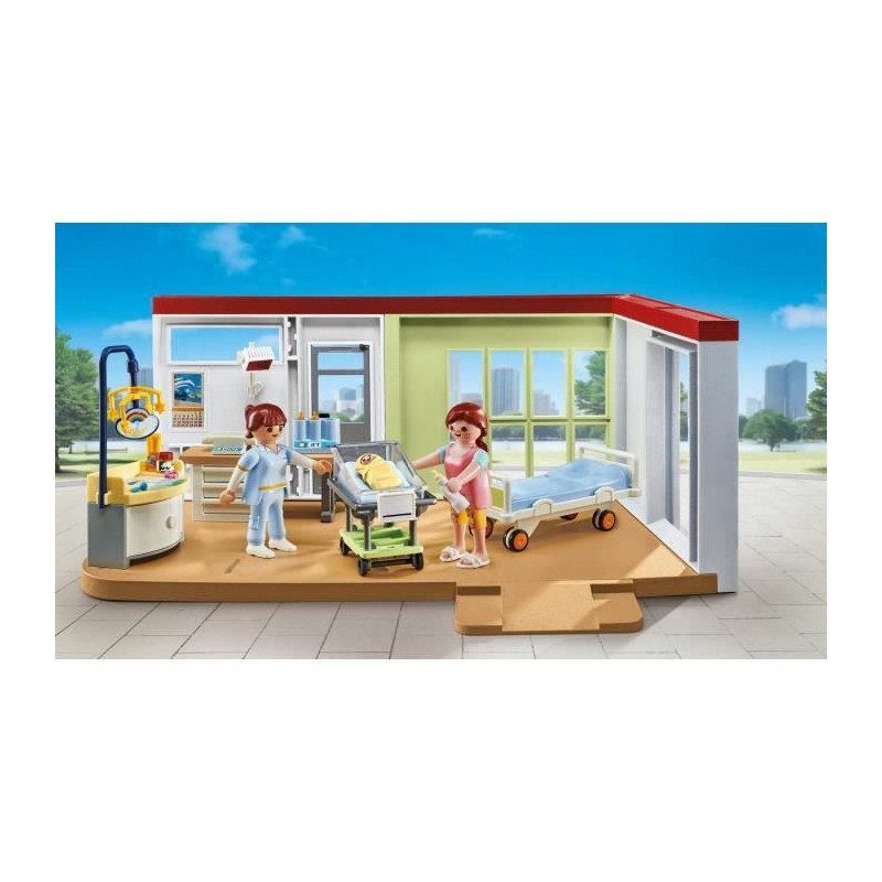 PLAYMOBIL - 71616 - Chambre de maternité