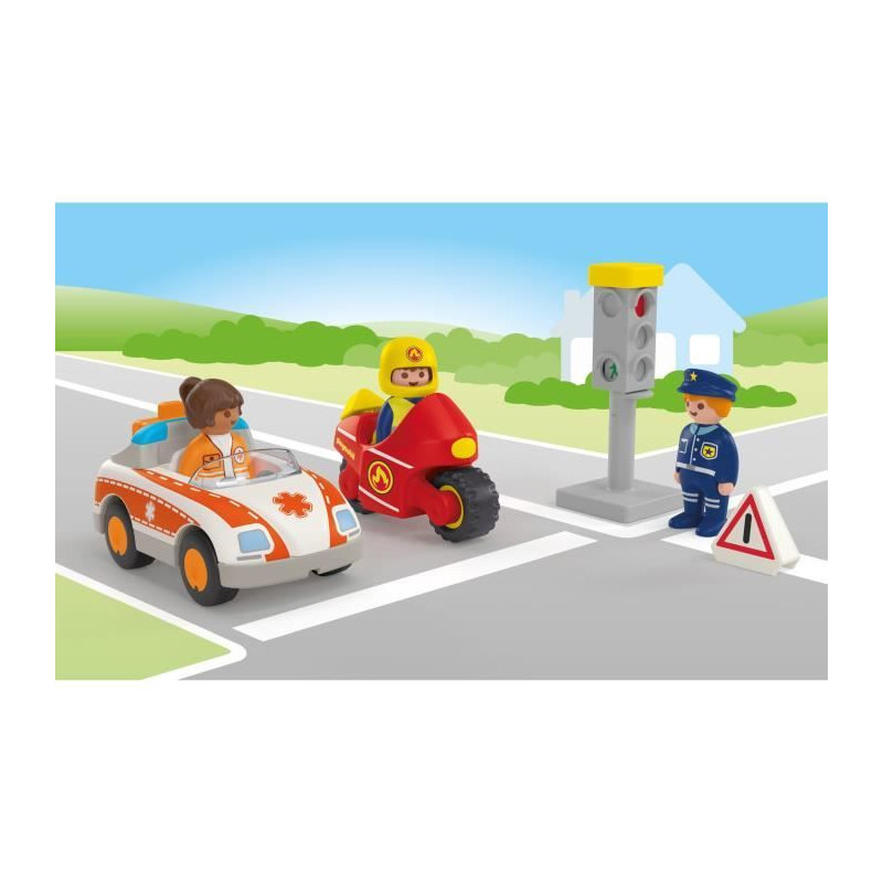 PLAYMOBIL JUNIOR - 71692 - Héros du quotidien