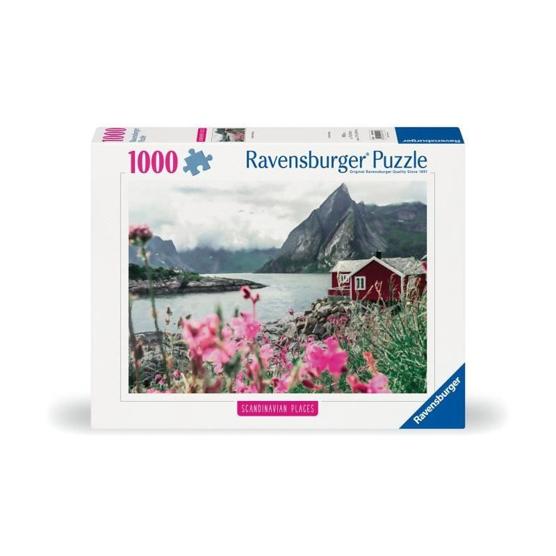 Ravensburger-Puzzle 1000p-Reine, Lofoten, Norvege (Highlights)-Adultes & enfants-Des 14 ans-Puzzle de qualité supérieure-12000