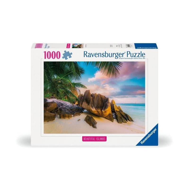 Ravensburger-Puzzle 1000p-Les Seychelles (Highlights)-Adultes & enfants-Des 14 ans-Puzzle de qualité supérieure-12000154