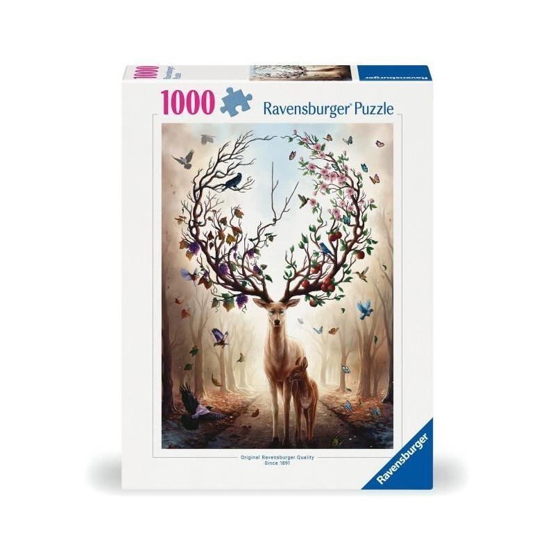 Ravensburger - Puzzle 1000 pieces - Cerf Fantaisie - Adultes & enfants dés 14 ans - Puzzle de qualité supérieure -12000459