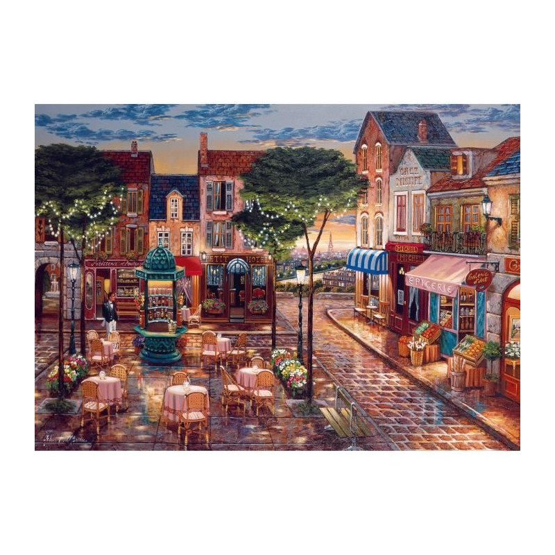 Ravensburger - Puzzle 1000 pieces - Paris en peinture - Adultes & enfants des 14 ans - Puzzle de qualité supérieure - 12000521