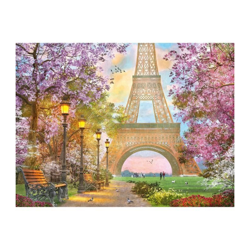 Ravensburger - Puzzle 1500 pieces - Amour a Paris - Adultes & enfants des 14 ans - Puzzle de qualité supérieure 80x60cm - 1200