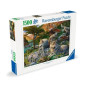 Ravensburger-Puzzle 1500 pieces-Loups au printemps-Adultes & enfants des 14 ans-Puzzle de qualité supérieure 80x60cm-12000719