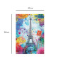 Nathan-Puzzle 1500 pieces-Tour Eiffel multicolore/Lars Stewart-Adultes et enfants des 14 ans-Puzzle de qualité supérieure-1200