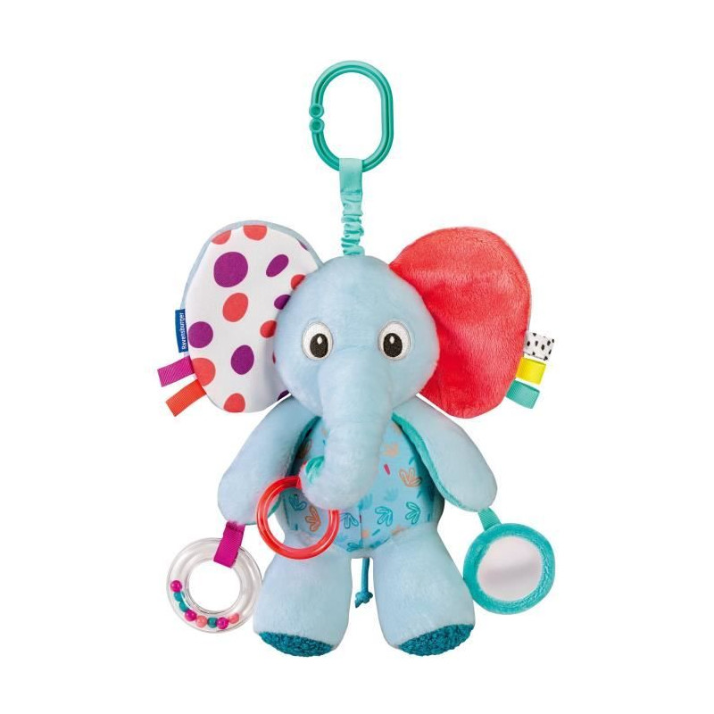 Ravensburger -PLAY + - Ma peluche d'activités éléphant - Des la naissance - version française - 34005