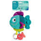 Ravensburger -PLAY + - Peluche pop-it piranha bleu - Des la naissance - version française - 34016