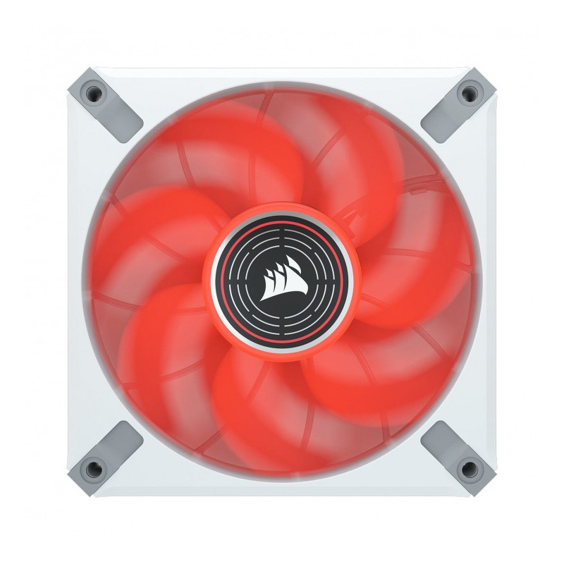 CORSAIR ML120 LED ELITE BLANC 120mm Magnetic Levitation Rouge SINGLE PACK