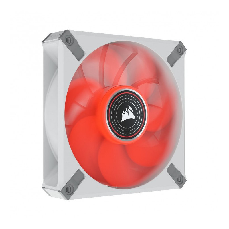 CORSAIR ML120 LED ELITE BLANC 120mm Magnetic Levitation Rouge SINGLE PACK