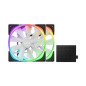 NZXT Aer RGB 2 Series 140mm Single BLANC x 2