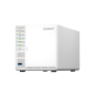 QNAP TS 364 NAS Tower Intel® Celeron® N5095 8 Go QNAP Turbo System Blanc