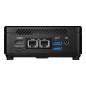 MSI Cubi 5 12M 054EU Intel® Core? i5 i5 1235U 16 Go DDR4 SDRAM 512 Go SSD Windows 11 Pro Mini PC Noir