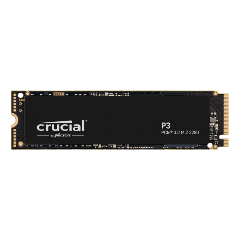 Crucial P3 500 Go M.2 PCI Express 3.0 NVMe 3D NAND