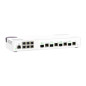 QNAP QSW M2106 4C commutateur réseau Géré L2 2.5G Ethernet (100 1000 2500) Blanc