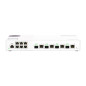 QNAP QSW M2106 4C commutateur réseau Géré L2 2.5G Ethernet (100 1000 2500) Blanc