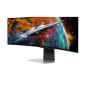 Samsung G95SC écran plat de PC 124,5 cm (49") 5120 x 1440 pixels Dual QHD OLED Argent