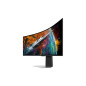 Samsung G95SC écran plat de PC 124,5 cm (49") 5120 x 1440 pixels Dual QHD OLED Argent