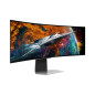 Samsung G95SC écran plat de PC 124,5 cm (49") 5120 x 1440 pixels Dual QHD OLED Argent