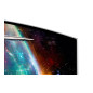 Samsung G95SC écran plat de PC 124,5 cm (49") 5120 x 1440 pixels Dual QHD OLED Argent