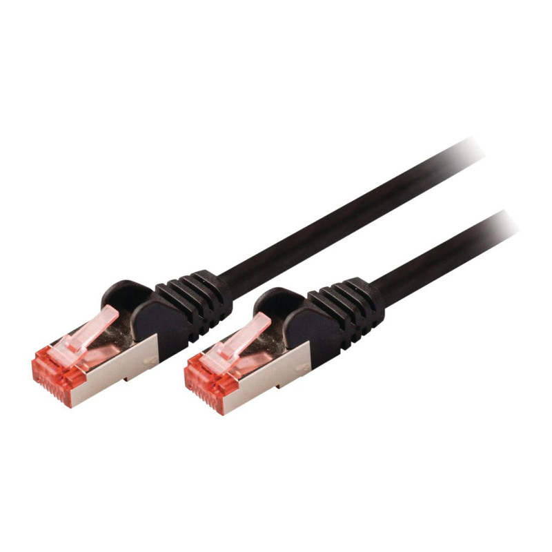 CABLE RJ45 CAT 6 S FTP (8P8C) Male (8P8C) Male 15m Noir