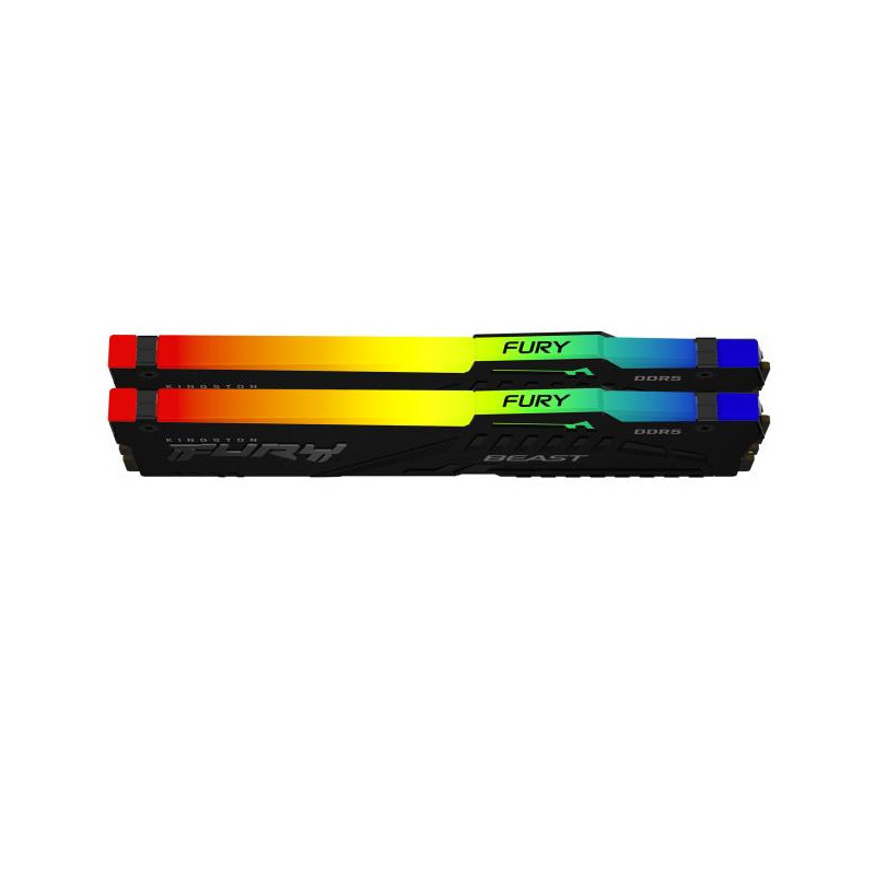 Kingston Technology FURY Beast 16 Go 6000 MT s DDR5 CL36 DIMM (Kits de 2) RGB EXPO