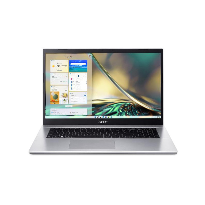 Acer Aspire 3 A317 54 Intel® Core? i3 i3 1215U Ordinateur portable 43,9 cm (17.3") Full HD 8 Go DDR4 SDRAM 512 Go SSD Wi Fi 5 (