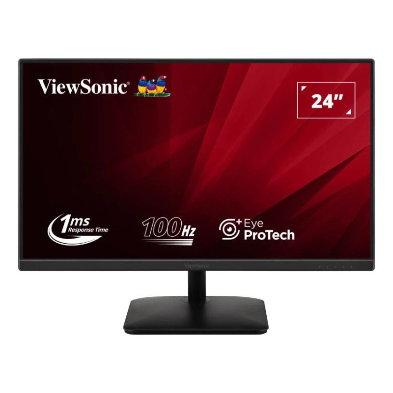 Viewsonic VA2408 MHDB écran plat de PC 61 cm (24") 1920 x 1080 pixels Full HD LED Noir